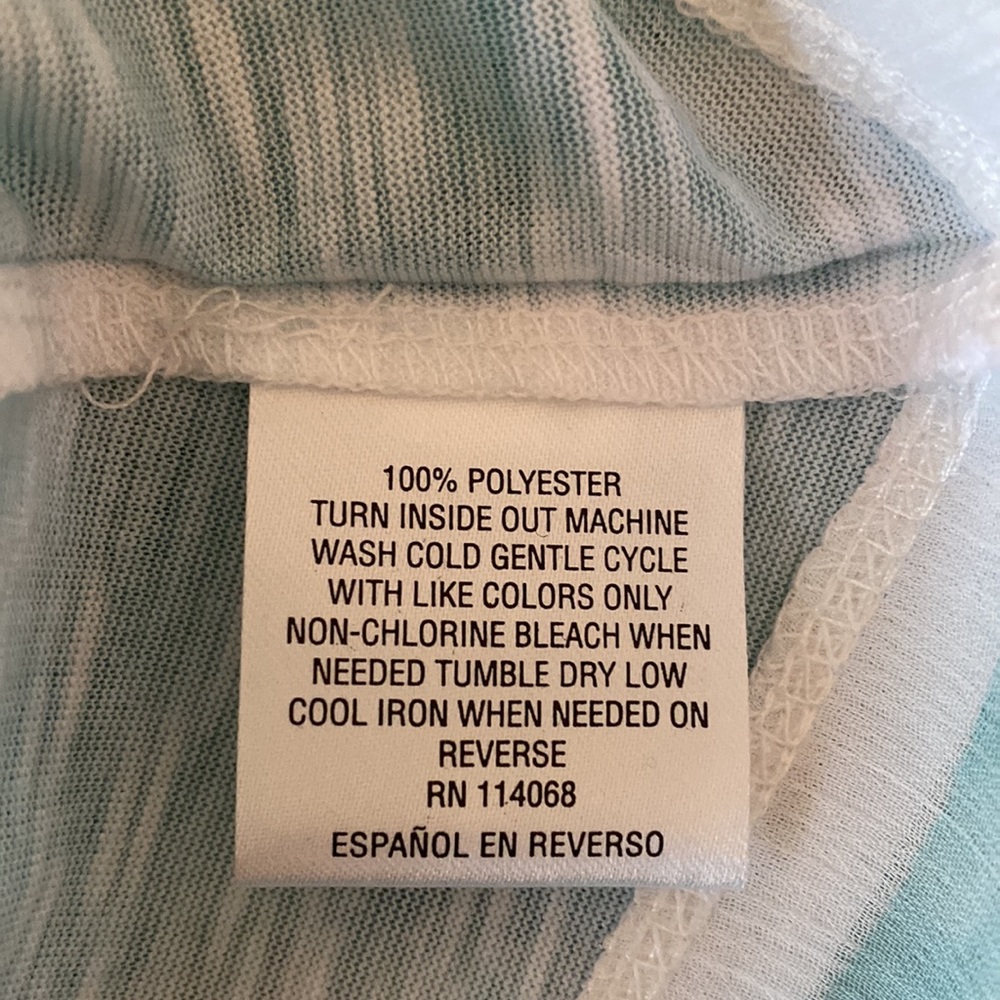 Style & Co Sea Green Top NWOT Size: L - Picture 7 of 8